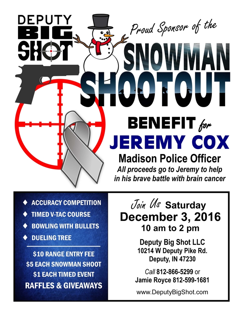 Jeremy Cox Benefit