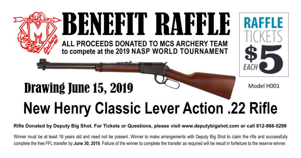MCS School Archery Benefit Raffle