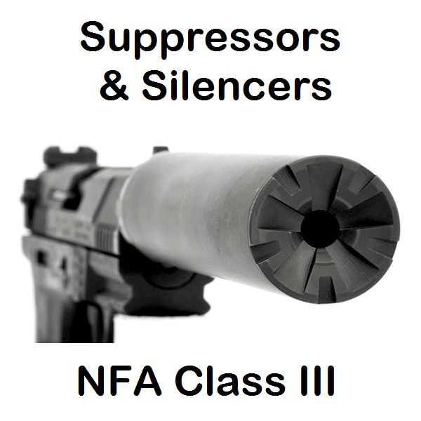 NFA Class 3 Silencers